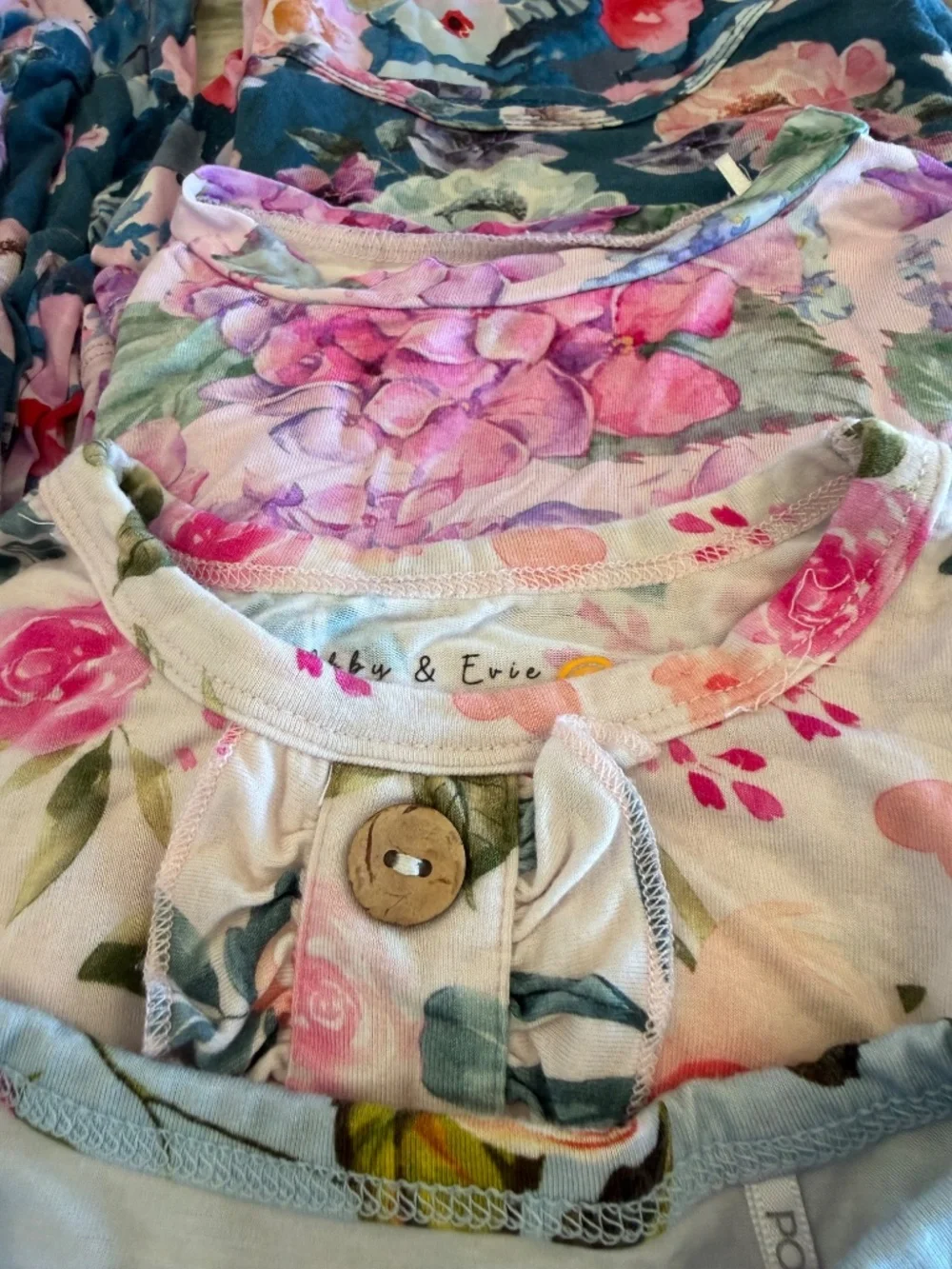 3T/4T Bamboo Pajama Play Clothes Lot Super Soft Posh Bums & Roses Kyte Kickee - Picture 6 of 11